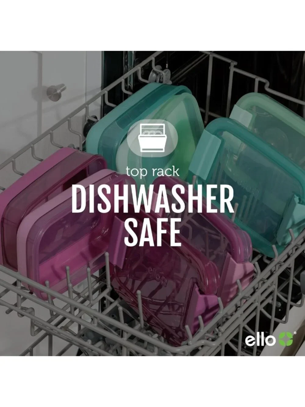 2-Pack Bento Box Lunch Containers - Airtight, Leak-Proof, BPA-Free, Microwave